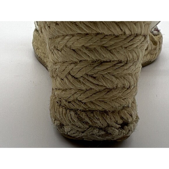 Burberry London White Patent Leather Wedge Espadrille Sandals 40 (9 US) 3207635 - Picture 14 of 16